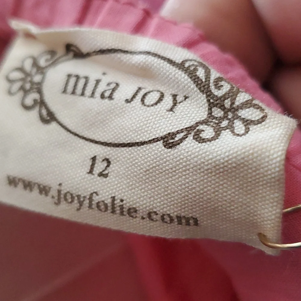 Mia Joy  catrin women pink Barbiecore dress size 12 - Picture 13 of 17